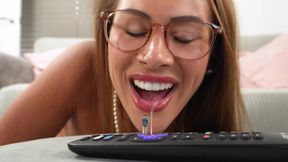 Callie Finds Step-son's Tiny Friend - HD - 17:41 video - from FapHouse