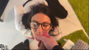 Hot MILF with glasses sucked the boss - HD - 20:05 video - featuring Liza Virgin - from xnxxGold