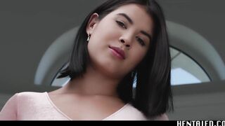 Pinay Cumflation - Brown Asian Girl Lady Dee Monster Cock DP Creampie Belly Fetish Bukkake - HD - 6:43 video - from Cremz