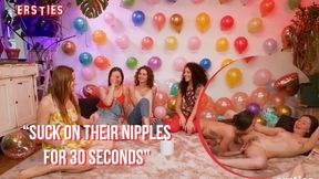 Ersties - Hot Lesbians Play a Steamy Game of Truth or Dare - HD - 5:05 video - from xHamster