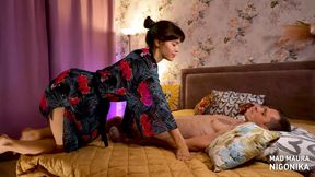 Body Massage: Hard Cock Slipped Into Hairy Pussy During Erotic Massage - Nigonika 2024 - 4K - 8:12 video - featuring Mad Maura - from xHamster