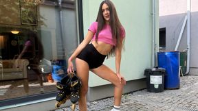 Vixi Rafi and Steve Q are taking on an active weekend challenge — rollerblading, tennis, and more! - 4K - 70:53 video - from NastyClub