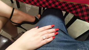 Touched each other in the Restaurant - 4K - 8:08 video - from xHamster