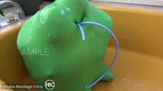 Big Green Balloon Lotion Play - HD - 0:48 video - from Pornzona