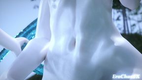Rem and Ram tentacles - 4K - 1:33 video - from 3DPornDude