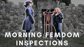 Femdom Inspection Ritual, morning control at Dracula Castle with Matriarch Ezada Sinn and Lady Zeida - 7:33 video - featuring Ezada Sinn - from Clips4sale