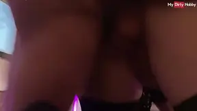 Blonde German MILF Emmastyle enjoys a wild MMF - HD - 5:10 video - from M1lfs