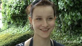 Short-haired innocent hottie is getting paid for sex with a new dick - HD - 12:00 video - from OK.XXX