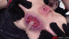”Extreme assfucking with Lydia Ebony” - 12:26 video - from Trashreality