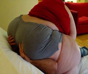 Queen Nora Facesits, Butt Drops, and Tramples Caesar - HD - 9:01 video - from FapHouse