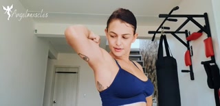 Armpits and kickboxing - HD - 7:13 video - from Pornzona