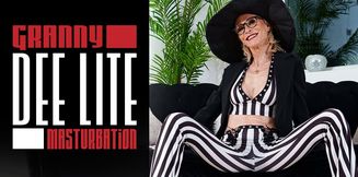 Granny Dee Lite! Hot skinny granny masturbating - HD - 17:32 video - from Mature.nl