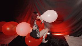 Archer Ali Races to Pop Balloons 1080p - HD - 9:34 video - featuring Archer Ali - from Clips4sale