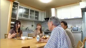 Sexy Grandpa and Young Japanese Maid in Steamy Bathroom Encounter - 20:21 video - from 18tokyo