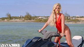 Horny Lifesaver babe having some beach sex on the job - HD - 12:01 video - from AnySex