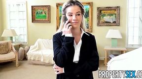 Real estate babe trades co-worker sex for home sale - HD - 12:01 video - featuring Bella Rose - from XXXShake