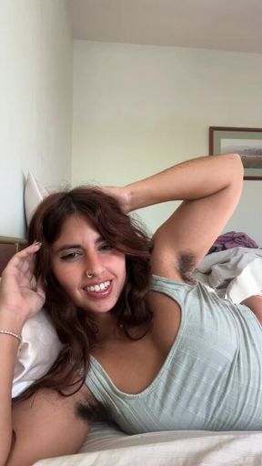 POV Sweaty Hairy Armpit Sex (Solo) - HD - 5:44 video - from LoyalFans