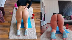 Naughty Naked Workout - Dual Cam Edition! Watch if You Dare! - HD - 15:41 video - from XVideos