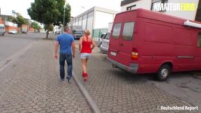 AMATEUR EURO - Hot Mature Blonde Annette Liselotte Gets Picked Up And Hard Fucked On The Couch - SD - 11:24 video - from Lujuriax