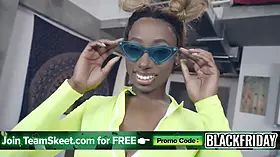 Jaymee Green, August Skye & Kinsley Karter: a lubricious soapy adventure with sensual vixens - teamskeet - HD - 7:56 video - from Sexu