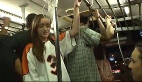 exchange student girl havent been warned what to expect in japanese bus - SD - 44:29 video - from PornOne