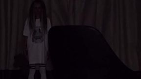 Horror girl Candie Cross sucks cock like a succubus - SD - 1:39 video - from SexPester