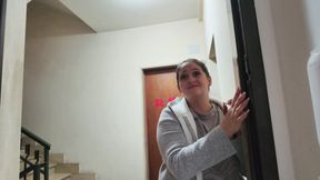 My neighbor rings the doorbell and asks me for help... I help her by fucking her. - 4K - 16:06 video - from xHamster