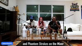 Adult Star Podcast with Arietta Adams Hosted by Mrflourish and Ace Bigs - HD - 41:34 video - from xHamster