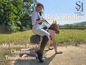 Bit and Bridle: My Human Pony's Obedient Transformation - HD - 9:51 video - from LoyalFans