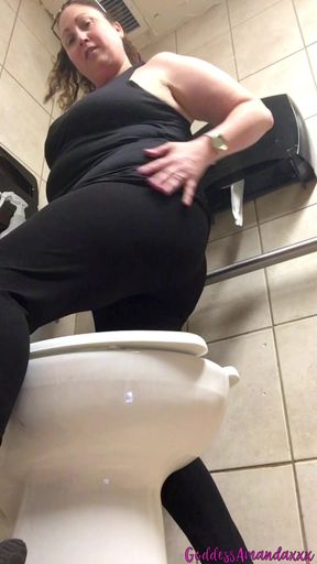 Curvy MILF in Public Toilets Horny in Cotton Panties - HD - 7:41 video - from xHamster