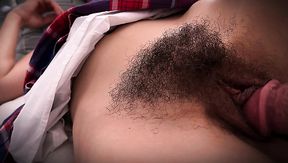 Skinny teen babe with hairy pussy gets fucked by her horny stepdad - HD - 5:20 video - from XCafe