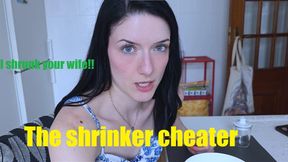 The shrinker cheater - SD - 18:31 video - from Clips4sale