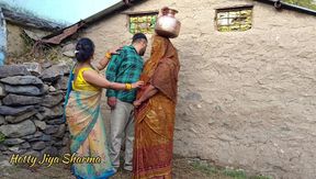 Desi First Time Threesome - HD - 10:17 video - from FapHouse