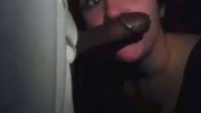Amazing slutty white chick exposed her BBC sucking skills in the club toilet - 4:16 video - from MyLust