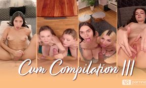 Cum Compilation III - VR - 43:52 video - from SexLikeReal