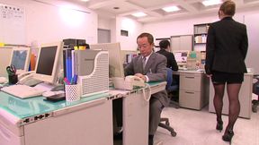 Asian Office Slut's Natural Tits Pleasure Coworker Hard - 7:58 video - featuring Hitomi Tanaka - from JAVMix