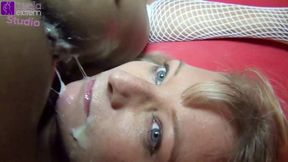 Black and White Three Hole Creampie Gangbang! Full Movie - HD - 45:16 video - from xHamster