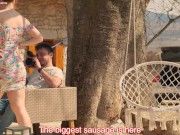 Outdor risky sex with a neighbor! It's great in the country! - SD - 8:39 video - from Itsrealamateurs