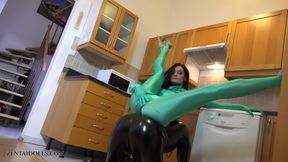 I am a dominant zentai fetishist and love to be pampered by my slaves - HD - 14:02 video - from FapHouse