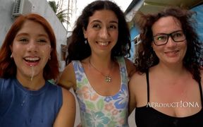 Lesbians Cum Walk on the Island - 31:56 video - from FapHouse