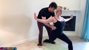 Stepson helps stepmom with yoga and stretches her pussy - 4K - 11:04 video - from xHamster