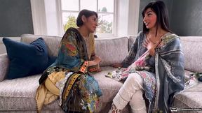 Divorcee bhabhi sahara knite licks her chhotee bhabhis pussy - HD - 2:05 video - featuring Aaliyah Yasin - from xHamster