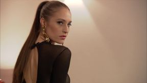 Alexandra Stein Wears a Sheer Catsuit for a Sensual Striptease - 4:32 video - from FapHouse