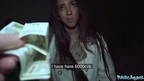Sexy babe is ready to engage in public lust in amateur pov for money. - HD - 15:01 video - from XGroovy