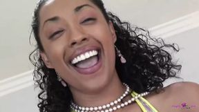 Charismatic Black Cutie Obliges to Ride White Big Cock in Reverse Cowgirl Position - HD - 33:05 video - from xHamster