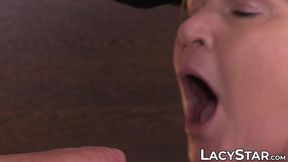 British granny Lacey Starr gets big cock in missionary - HD - 9:54 video - from FapNFuck