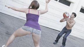 Chesty ginger with big booty takes on a big dick - SD - 25:19 video - from ExtremeWhores