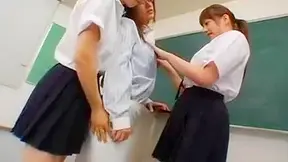 Japanese Lesbians in a Wild Threesome - Intense Pussy Licking and Fucking! - 16:59 video - from 18tokyo