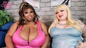 Shiny BBW Bimbos Swallow Tinies to Stay Hot and Plump (MP4 Version) - 6:34 video - featuring Reiinapop - from Clips4sale