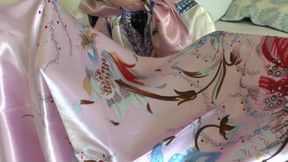 Satin Scarf Lover and Cumming on a Shiny Satin Scarf, Lady Victoria Valente - HD - 10:35 video - from FapHouse